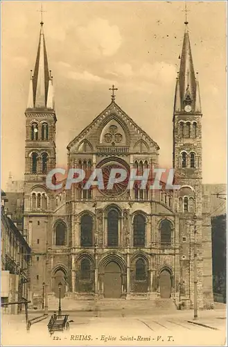 Ansichtskarte AK Reims Eglise Saint Remi