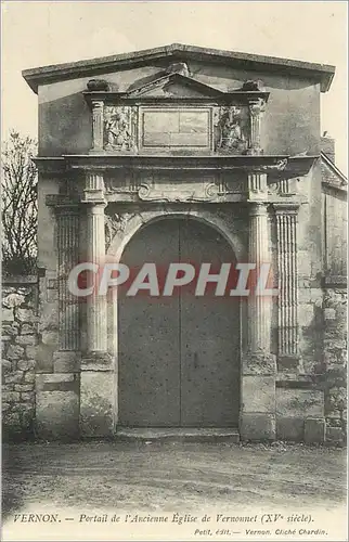 Cartes postales Vernon Portail de l'Ancienne Eglise de Vernonnet