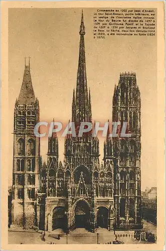 Ansichtskarte AK Rouen la Ville Musee La Cathedrale