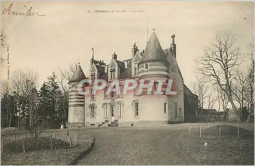 Cartes postales Chateau de Ruan L et C