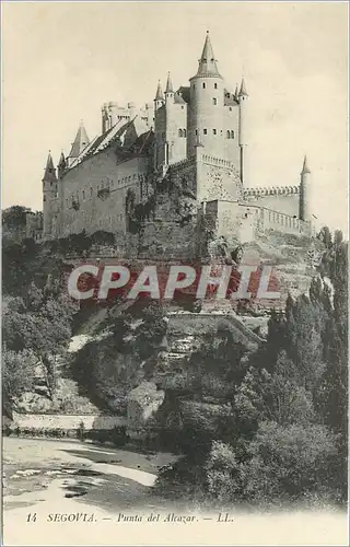 Cartes postales Segovia Punta del Alcazar