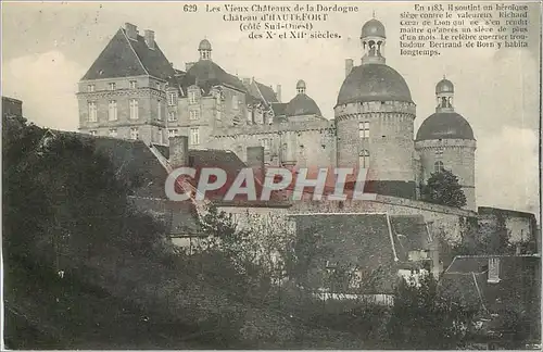 Ansichtskarte AK Les Vieux Chateaux de la Dordogne Chateau d'Hautefort cote Sud Ouest