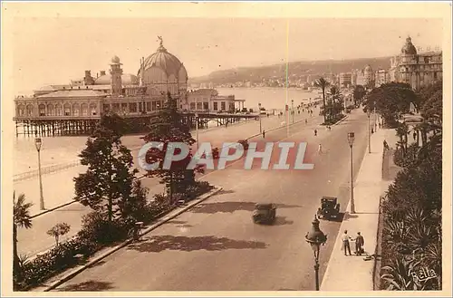 Ansichtskarte AK Nice Le Casino de la Jetee et la Promenade des Anglais