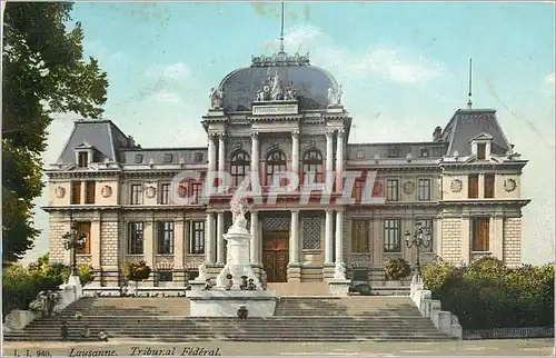Cartes postales Lausanne Tribunal Federal