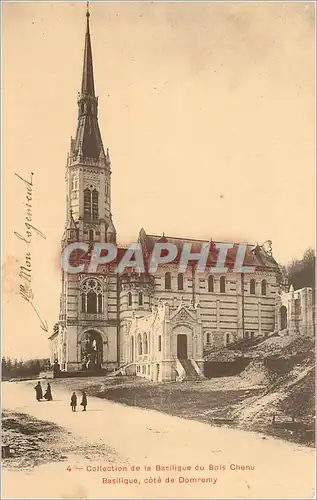 Cartes postales Collection de la Basilique du Bois Chenu Basilique cote de Domremy