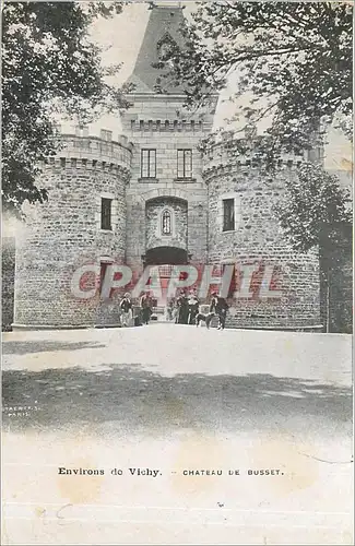 Ansichtskarte AK Environs de Vichy Chateau de Busset