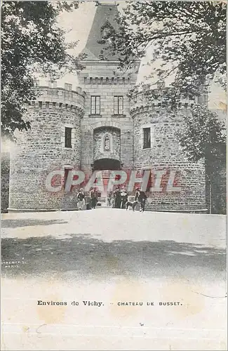 Cartes postales Environs de Vichy Chateau de Busset