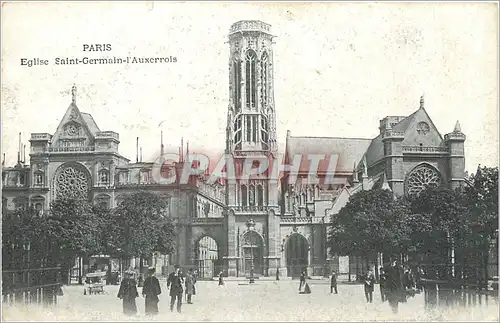 Cartes postales Paris Eglise Saint Germain l'Auxerrois