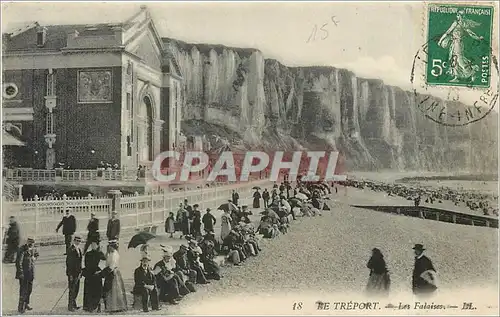 Cartes postales Le Treport Les Falaises