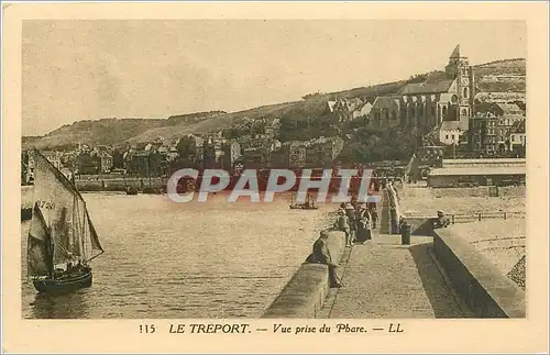 Cartes postales Le Treport Vue prise du Phare