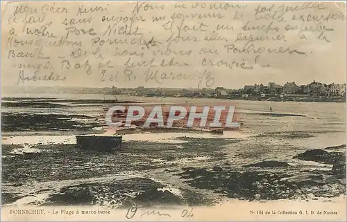 Cartes postales Pornichet La Plage a maree Basse