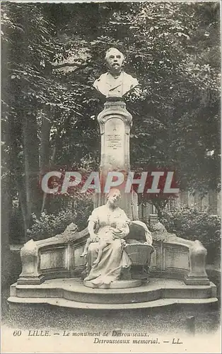 Ansichtskarte AK Lille Le monument de Desrousseaux