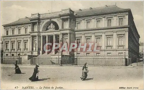 Ansichtskarte AK Nantes Le Palais de Justice