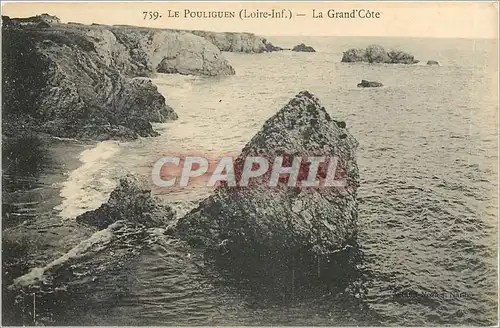 Cartes postales Le Pouliguen Loire Inf La Grande Cote