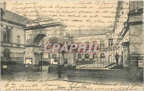 Cartes postales Nantes Hotel de Ville