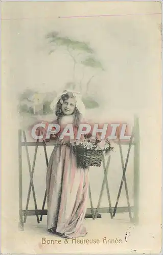 Cartes postales Bonne Heurese Annee Enfant