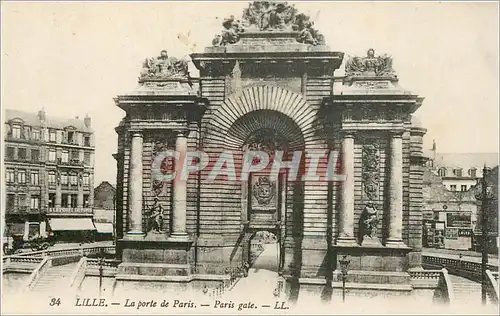 Cartes postales Lille La Porte de Paris