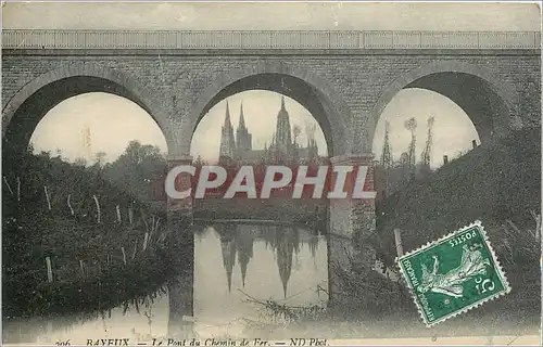 Cartes postales Bayeux Le Pont du Chemin de Fer