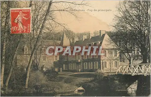 Cartes postales Ver Le Chateau Facade de principale