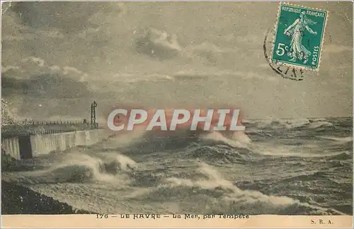 Cartes postales Le Havre La Mer par Temete