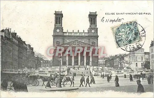 Cartes postales Eglise Saint Vincent de Paul