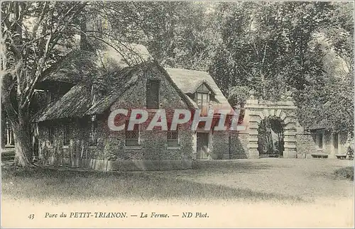 Cartes postales Parc du Petit Trianon La Ferme