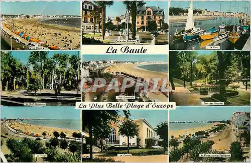 Cartes postales La Baule La plus Belle Plage d'Ouzope