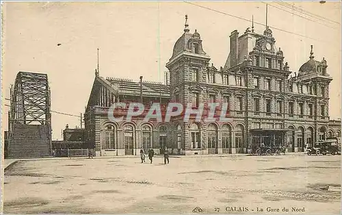 Cartes postales Calais La Gare du Nord