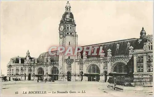 Cartes postales La Rochelle La Nouvelle Gare