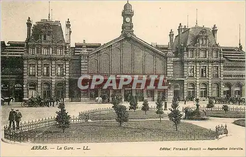 Cartes postales Arras La Gare