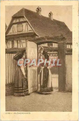 Cartes postales Alsaciennes Folklore Alsace