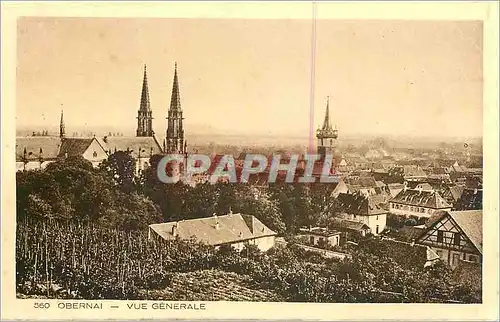 Cartes postales Obernai Vue generale