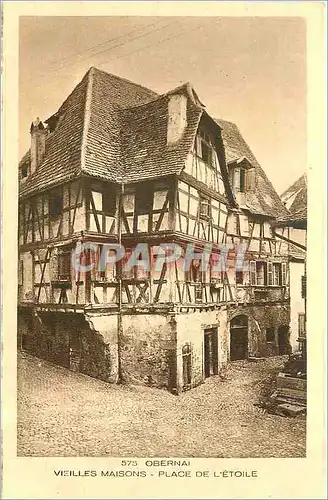 Cartes postales Obernai Vieilles Maisons Place de l'Etoile