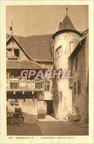 Cartes postales Ribeauville Ancienne Cour