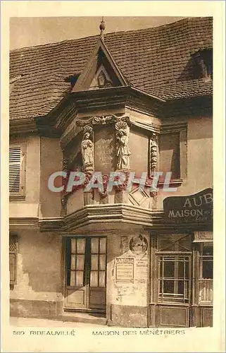 Cartes postales Ribeauville Maison des Menetriers
