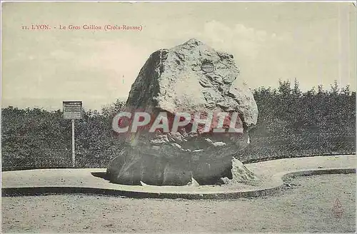 Cartes postales Lyon Le Gros Caillou Croix Rousse