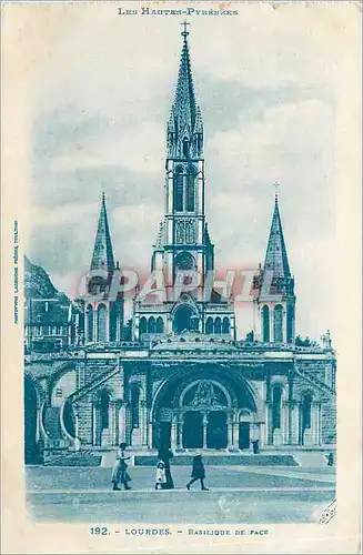 Cartes postales Les Hautes Pyrenees Lourdes Basilique de Pace