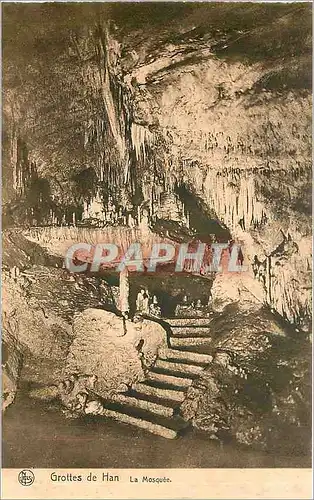 Ansichtskarte AK Grottes de Han La Mosquee