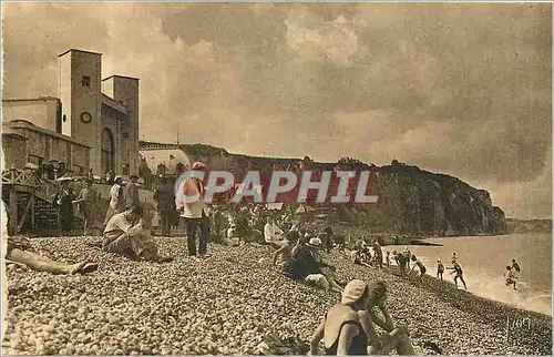 Ansichtskarte AK Dieppe Seine Inferieure La Plage devant le Casino