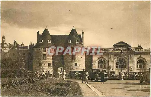 Ansichtskarte AK Dieppe Seine Inferieure Les Tourelles et la Theatre