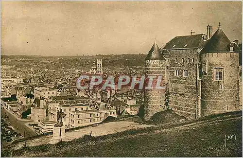 Ansichtskarte AK Dieppe Seine Inferieure Vue generale prise du Vieux Chateau