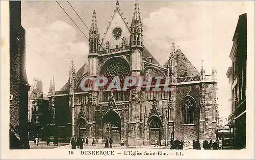 Cartes postales Dunkerque L'Eglise Saint Eloi