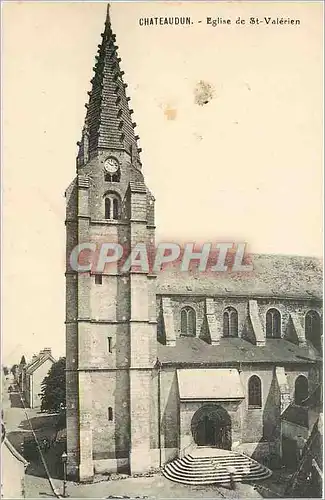 Ansichtskarte AK Chateaudun Eglise de St Valerien