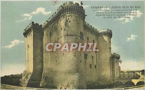 Cartes postales Tarascon Chateau dit du Roi Rene