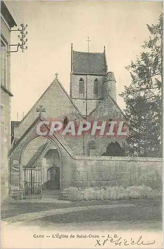 Ansichtskarte AK Caen L'Eglise de Saint Ouen