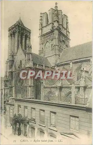 Cartes postales Caen Eglise Saint Jean