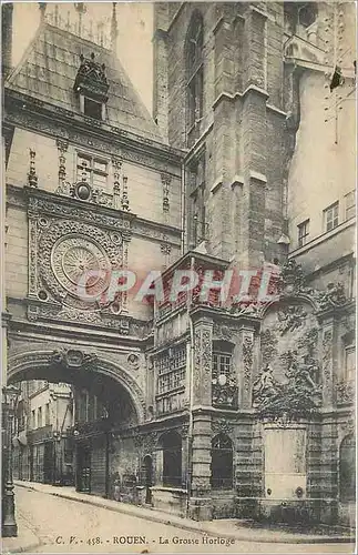 Cartes postales Rouen La Grosse Horloge