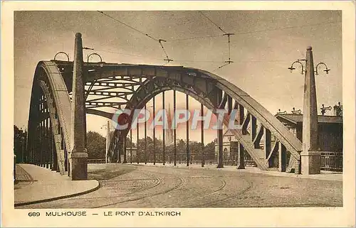Cartes postales Mulhouse Le Pont d'Altkirch
