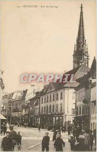 Cartes postales Mulhouse Rue du Sauvage