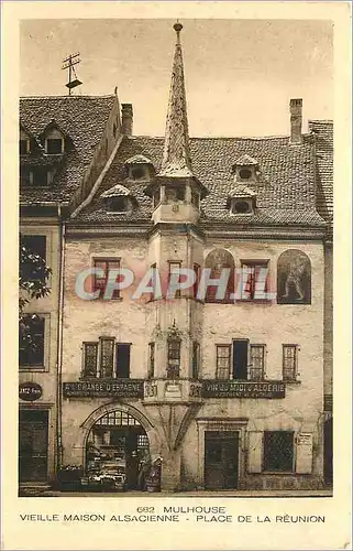 Cartes postales Mulhouse Vieille Maison Alsacienne Place de la Reunion